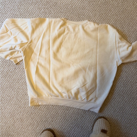 Aviator Nation Cream Tee with Yellow Accents - Picture 3 of 6